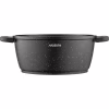 Каструля Ardesto Gemini Anzio скляна кришка 24 см 4,4 л чорна (AR2424GE) - Image 3