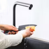 Набір ножів Tefal Fresh Kitchen, дерев'яна колода, 5шт, нержавіюча сталь, чорний (K122S504) - Image 6