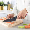 Набор ножей Tefal Fresh Kitchen, дерев'яна колода, 5шт, нержавіюча сталь, чорний (K122S504) - Image 7