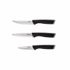 Набір ножів Tefal Essential 3шт, нержавіюча сталь, пластик, чорний (K2219455) - Image 7