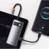 Концентратор Baseus Metal Gleam Series 4-in-1 Multifunctional Gray (CAHUB-CY0G) - Image 4