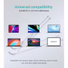 Подставка для ноутбука Choetech до 15", алюминий, компактная конструкция (H045-SL) - Image 7