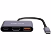 Концентратор Canyon hub DS-4 3in1 USB-C Grey (CNS-TDS4) - Image 2