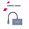 Концентратор Canyon hub DS-4 3in1 USB-C Grey (CNS-TDS4) - Image 8
