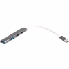 Концентратор Maxxter USB-C to 1xUSB 3.0 + 1xUSB 2.0 + 2xUSB-C (HU3C-4P-03) - Image 2