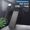 Концентратор Vention USB 2.0 to 4xUSB 2.0 black (CHMBB) - Image 3