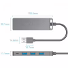 Концентратор Vention USB 3.0 to 4xUSB 3.0 black (CHLBB-SCB) - Image 2