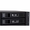 Бекплейн Chieftec 2x5.25"/3x3.5" Hot-Swap Aluminium (CBP-2131SAS) - Image 4