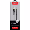Дата кабель USB 2.0 AM to Micro 5P 1.2m CBFLEXM1 black Intaleo (1283126487453) - Image 2