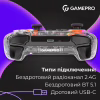 Геймпад GamePro GPX13T 2.4G/BT 5.1/USB/PC/iOS/Android RGB Transparent (GPX13T) - Image 8