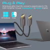 Кабель мультимедийный DisplayPort M to HDMI M 2.0m Promate (prolink-dp200.black) - Image 7