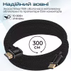 Кабель мультимедійний HDMI M to HDMI M 3.0m V2.0 90° corner Promate (prolink4k1-300.black) - Image 3
