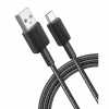 Дата кабель USB 2.0 AM to USB-C 1.8m nylon 322 black Anker (A81H6G11) - Image 5