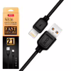 Дата кабель USB 2.0 AM to Lightning 1.0m 2.1A black XO (NB36-L-1-BK) - Image 2