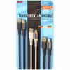 Дата кабель USB 2.0 AM to Micro 5P 1.0m 2.4A black XO (NB229-M-1-BK) - Image 2