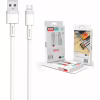 Дата кабель USB 2.0 AM to Micro 5P 1.0m 5A white XO (NB166-M-1-WH) - Image 2