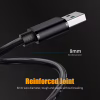 Дата кабель USB 3.0 AM/AM 2.0m 5Gbps black Essager (EXCAA-YTD01) - Image 8