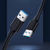 Дата кабель USB 2.0 AM/AM 1.5m US102 black Ugreen (10310) - Image 9