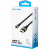 Кабель мультимедійний HDMI M to HDMI micro M 2.1m V2.0 8K 60Hz green Vention (AGKGH) - Image 2