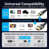 Кабель мультимедійний HDMI M to HDMI micro M 2.1m V2.0 8K 60Hz green Vention (AGKGH) - Image 7