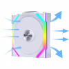 Кулер для корпуса Lian Li Uni Fan SL WIRELESS 120-1, White (G99.12SL1W1W.00) - Image 7