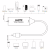 Устройство захвата видео PowerPlant HDVC2-C HDMI (F) - 3.0 USB Type-C (M) (CA914715) - Image 2