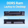Конвертор Dynamode DDR5 Laptop SO-DIMM to Desktop DIMM RAM Memory (DM-DDR5-DIMM-Converter) - Image 2