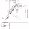 Кронштейн Brateck LDT25-C012 - Image 6