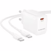 Зарядний пристрій BOROFONE BN26 Fuente USB-C PD20W + cable USB-C to USB-C White (6941991120251) - Image 5