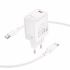 Зарядное устройство BOROFONE BN26 Fuente USB-C PD20W + cable USB-C to USB-C White (6941991120251) - Image 6