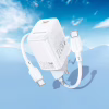 Зарядное устройство BOROFONE BN26 Fuente USB-C PD20W + cable USB-C to USB-C White (6941991120251) - Image 9