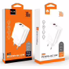 Зарядний пристрій WUW C208 1xUSB-C PD30W + 1xUSB QC3.0 18W White (6972573333417) - Image 2