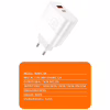 Зарядное устройство WUW C209 1xUSB-C PD45W + 1xUSB QC3.0 18W White (WUW-C209) - Image 3