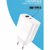 Зарядний пристрій WUW C209 1xUSB-C PD45W + 1xUSB QC3.0 18W White (WUW-C209) - Image 5
