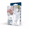 Зарядний пристрій Gembird 1xUSB-C + 1xUSB 12W black (TA-UC-2AC12-01-BK) - Image 4