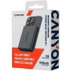 Батарея универсальная Canyon 10000mAh OnPower 511 PD20W Magnetic wireless MagSafe Black (CNS-CPB511B) - Image 5