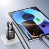 Зарядное устройство 1xUSB-C + 1xUSB 33W GaN black Essager (ECT33W-GMB01-Z) - Image 5