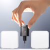 Зарядний пристрій 1xUSB-C + 1xUSB 33W GaN black Essager (ECT33W-GMB01-Z) - Image 8