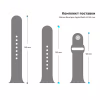 Ремешок для смарт-часов Armorstandart Sport Band (3 Straps) для Apple Watch 49/46/45/44/42 (Series 1-3) Grey (ARM51950) - Image 3