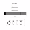 Ремешок для смарт-часов Armorstandart Sport Band (3 Straps) для Apple Watch 49/46/45/44/42 (Series 1-3) Grey (ARM51950) - Image 4