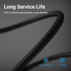 Патч-корд 0.5m S/FTP cat 8 RJ-45 COPPER black Vention (IKGBD) - Image 8