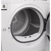 Сушильная машина Midea MDG05C80/W - Image 4