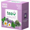 Чай Tea Moments Swiss Herbs зелений 20х1.7 г пірамідки (tm.02944) - Image 4