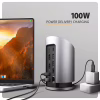 Концентратор AXAGON USB-C 9-in-1 wireless 15W PD100W 0.6m (HMC-WL9) - Image 9