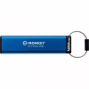 USB флеш накопичувач Kingston 128GB IronKey Keypad 200 Type-C Encrypted Blue USB 3.2 (IKKP200C/128GB) - Image 3
