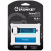 USB флеш накопитель Kingston 128GB IronKey Keypad 200 Type-C Encrypted Blue USB 3.2 (IKKP200C/128GB) - Image 6