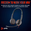 Навушники Poly BlackWire C3225 USB-A HS Stereo Black (80S11AA) - Image 2