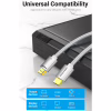 Кабель мультимедійний HDMI M to HDMI M 2.0m V2.1 8K60Hz silver Vention (ALCIH) - Image 3