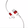 Дата кабель USB 2.0 AM to Micro 5P 1.0m 2.4A 90° corner white XO (NB152-M-1-WH) - Image 3