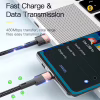 Дата кабель USB 2.0 AM to USB-C 2.0m 7A black Essager (EXCT-XCA01) - Image 5